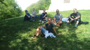 Pause à la clairière
