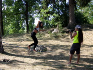 CilfaCyclette et slackline
