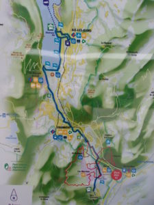 Le parcours de la journée